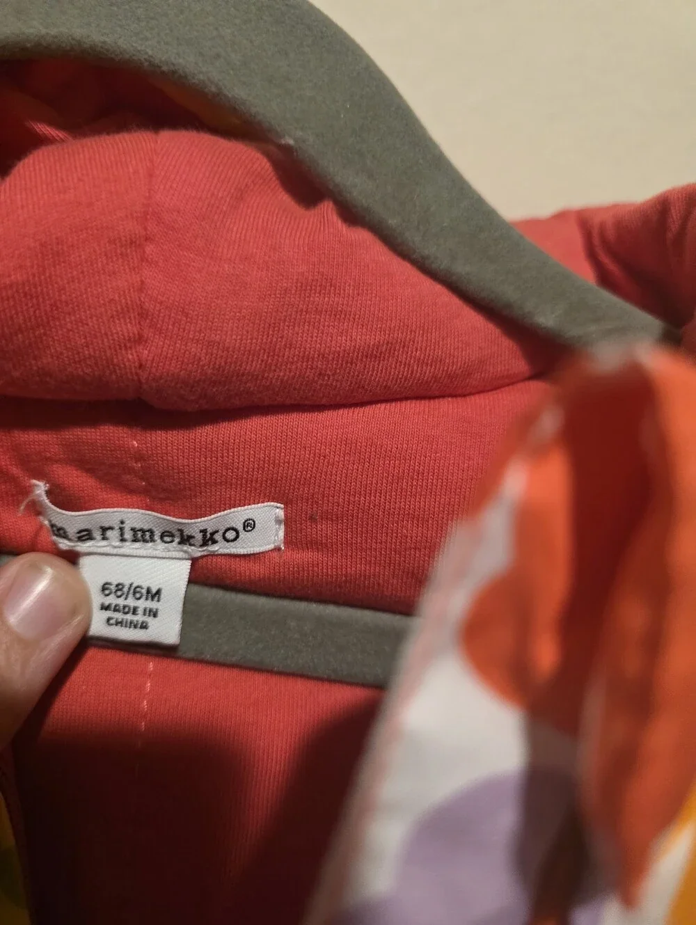 Marimekko infant floral snowsuit, bunting, and puffer pram in size 68 / 6 Months